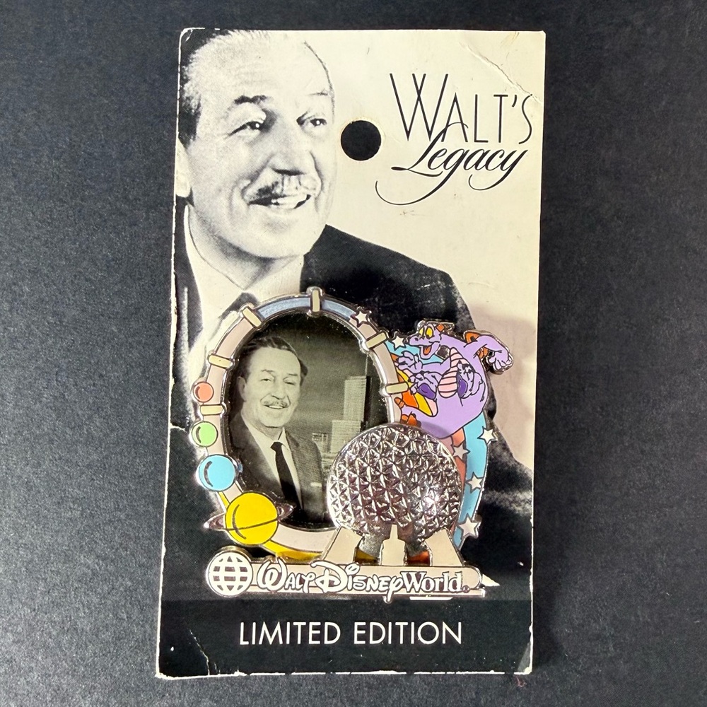 🆕 Disney 2005 Limited Edition Legacy ‘Walt’s Original Plan for Epcot 1982’ Pin